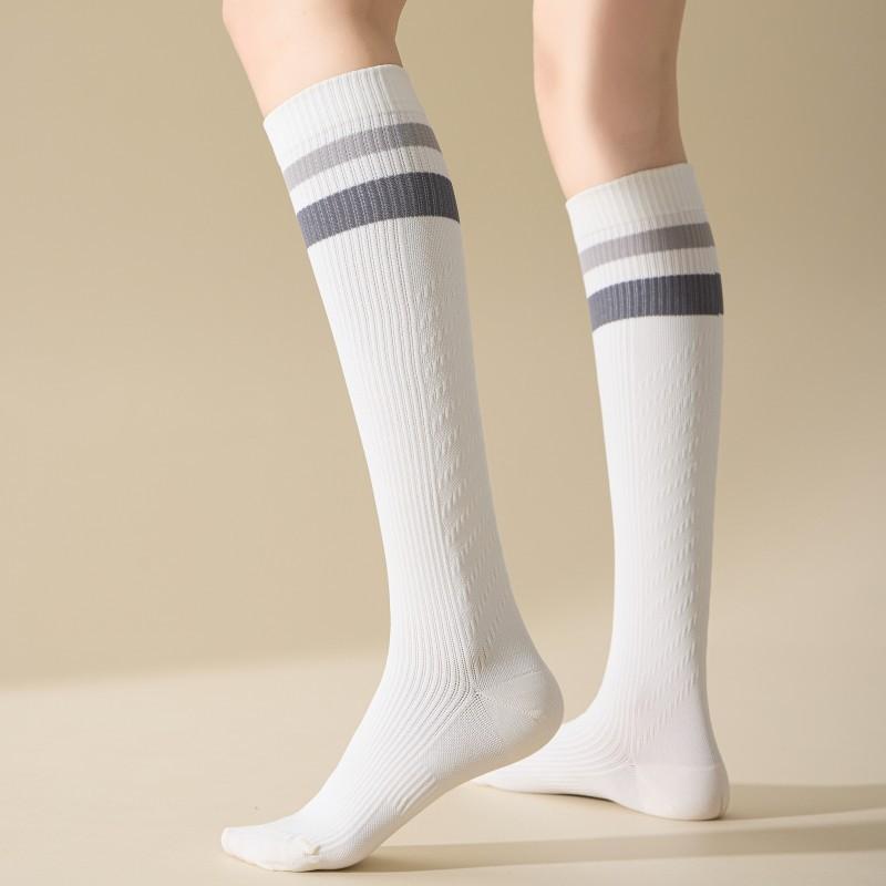 Compression Socks Sports Yoga Fitness Calf Socks Cycling Running Skipping Rope Long Slimming Leg Compression Socks