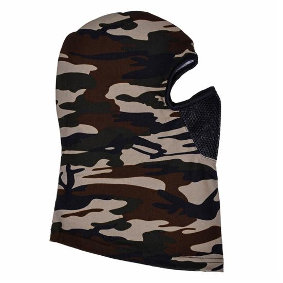 Unisex Camouflage Print Dust Proof Full Face Cover Neck Gaiter Cycling Balaclava