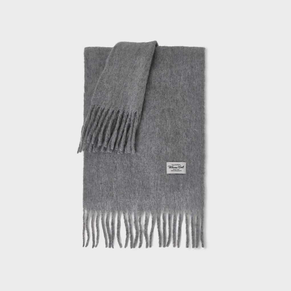 Oversized Hairy Muffler / WHAMF4T31A