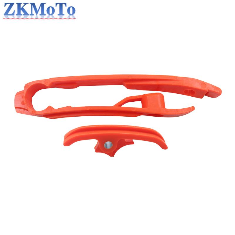 Motorcycle Swingarm Chain Slider Up/Below Sliding Guard Chain Guide For KTM SX XC XCF SXF For HUSQVARNA For GASGAS 125CC-450cc