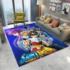 Retro Saint Seiya Anime Karikatür Halı Halı Ev Oturma Odası Yatak Odası Kanepe Paspas Dekor, çocuk oyun Alanı Kilim kaymaz Zemin Mat