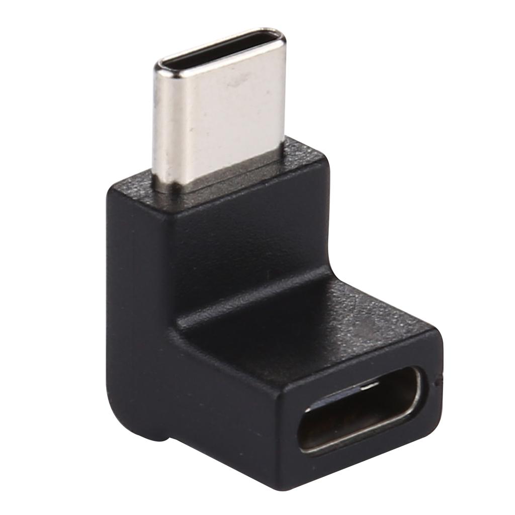 90 Degree Right Angle USB 3.1 Type C Male to Female Converter Adapter for Samsung Huawei Smart Phone
