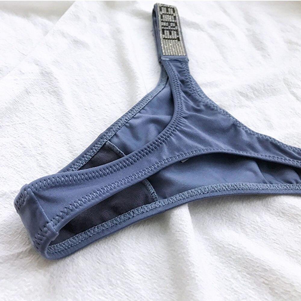 Femmes Sexy String String Strass Dames Lingerie Sous-Vêtements Sous-Vêtements De Fitness