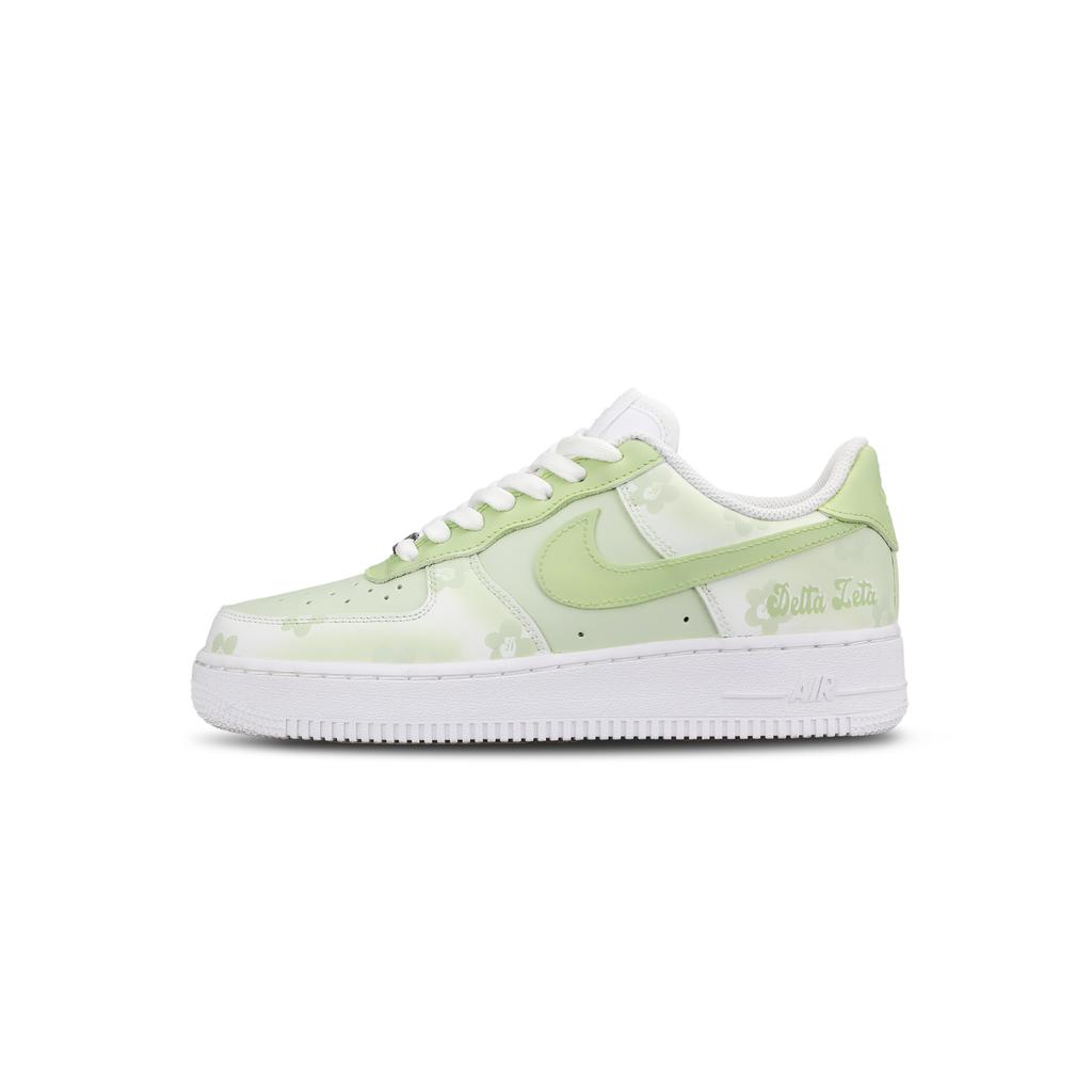 Nike Air Force 1 Low top Skateboard Shoes Women's Green White DD8959-100(Team333-)