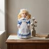 Dekorative Keramikpuppe Ausstellungsstück Figur 41 cm hoch Clx04