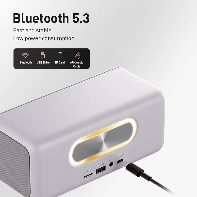 Philips Bluetooth Speaker TAS3609 Bluetooth 5.3 connectivity, low power consumption, fast transmission, stable pairing.