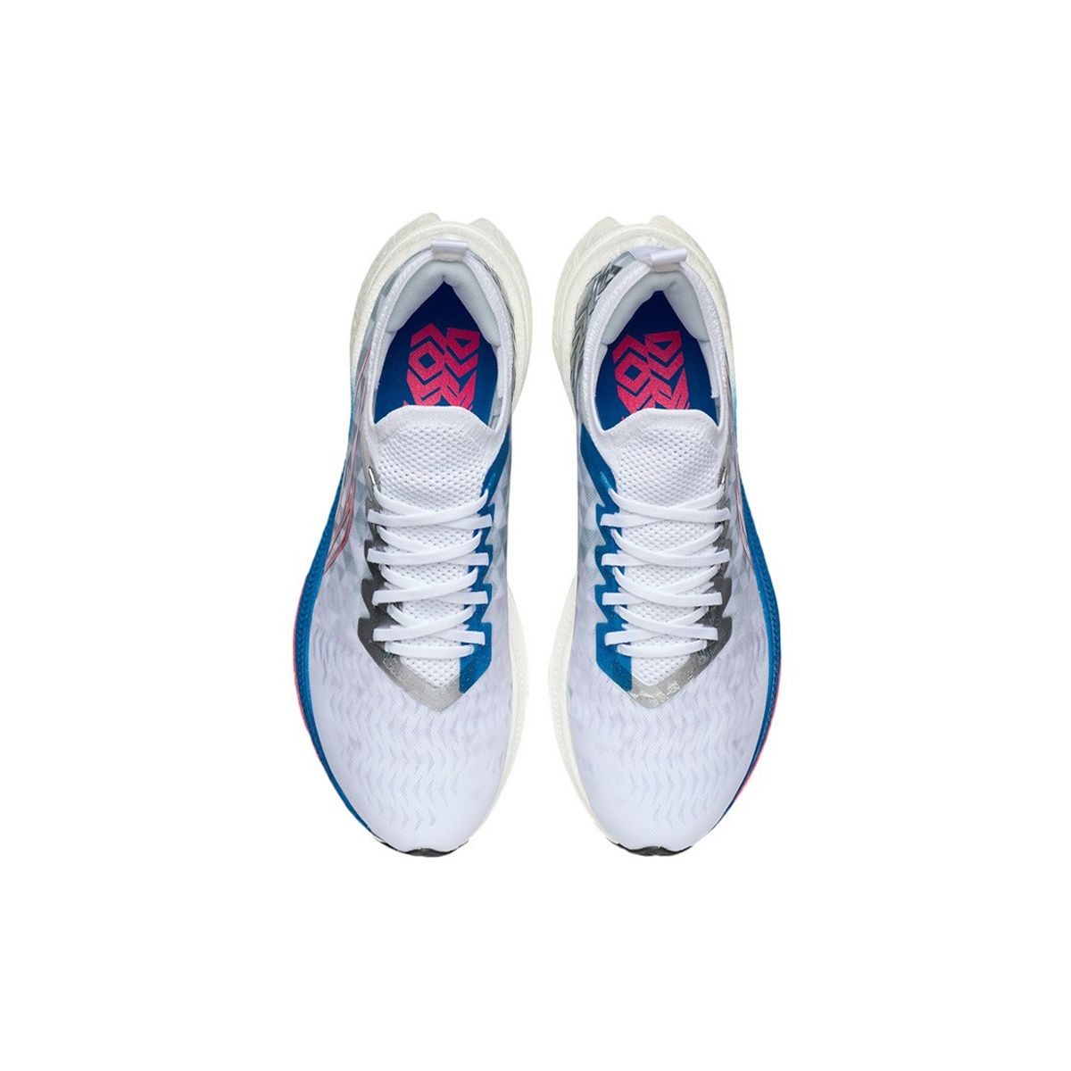 Li-Ning Feidian Discovery Бело-Синие мужские кроссовки Стандарт-Белый ARMR005-9 41 — фото 3