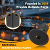 MOTOALL 90189-06013 MR971765 Hood Bumper Fender Liner Front Spoiler Trim Panel Shield Retainer Fastener M5.5#12 Screw Grommet Rivet Clips 9 X 9Mm