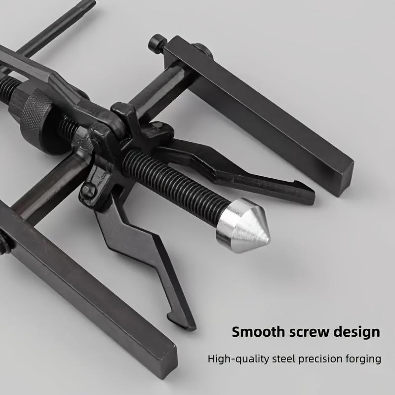 3-Jaw Car Bearing Puller Tool Kit - Durable Steel, Multi-Functional Wheel & Pulley Removal Extractor For Automotive Maintenance