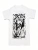 Grimes Visuelle Mode Lässig Rundhals Sommer Harajuku Täglicher Komfort Männer und Frauen Universelles Rundhals Kurzarm T-Shirt