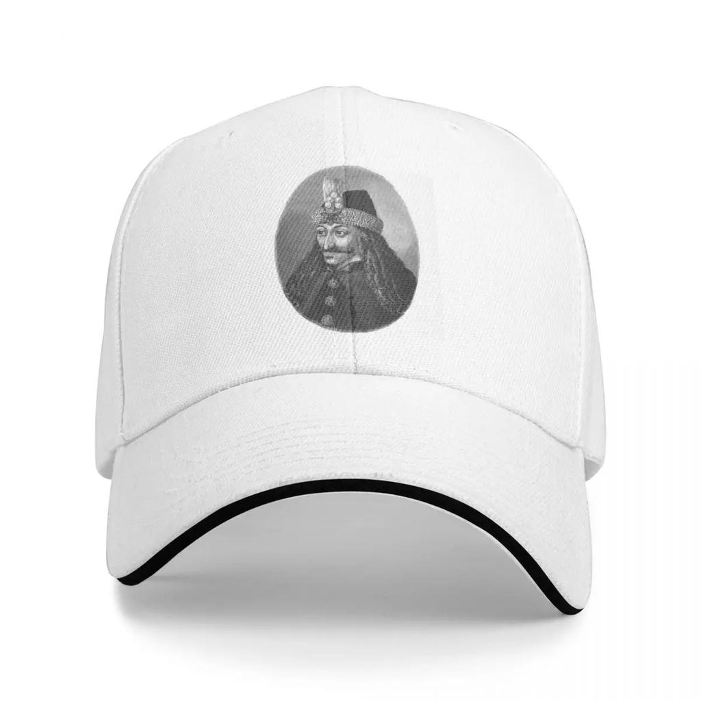Vlad the Impaler - Portrait Black and White Baseball Cap Hat Baseball Cap Tea Hat Mountaineering Golf Women Men's