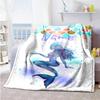 Mermaid Style54 Customize Your Name Blanket Gift Customizable Blanket Ultra-Soft Throw For Bedding Livingroom Bed Home Decor Four Seasons Universal