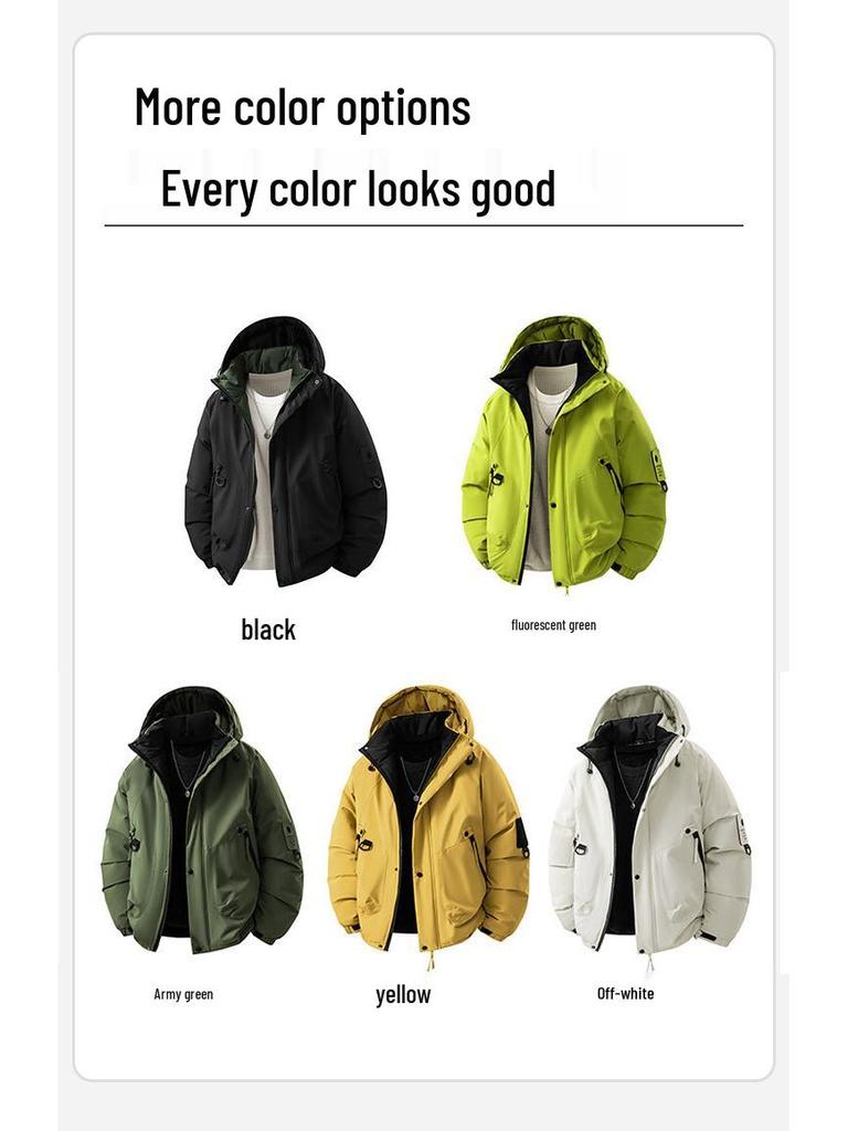 2025 Smidig Uppvärmd Graphene Bomullsjacka - Vindtät, Trendig Höst/Vinter Ytterkläder för Par