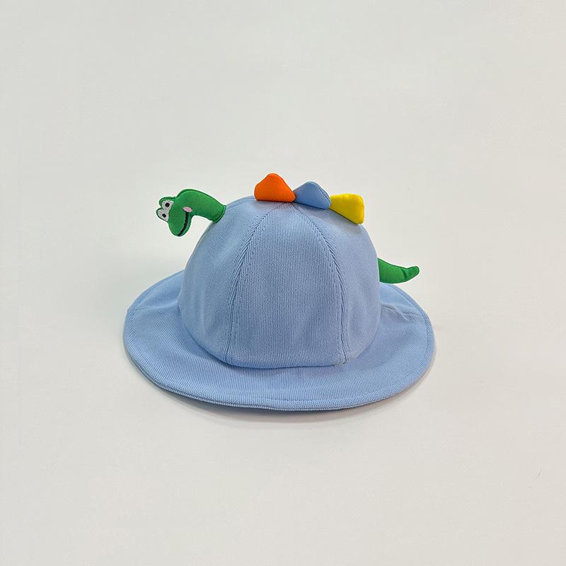 5 Colors Spring Autumn Kids Cartoon Bucket Hat Sun Protection Baby Hats Boys Girls Headwear Caps Children Outdoor Sunshade 1-4Y