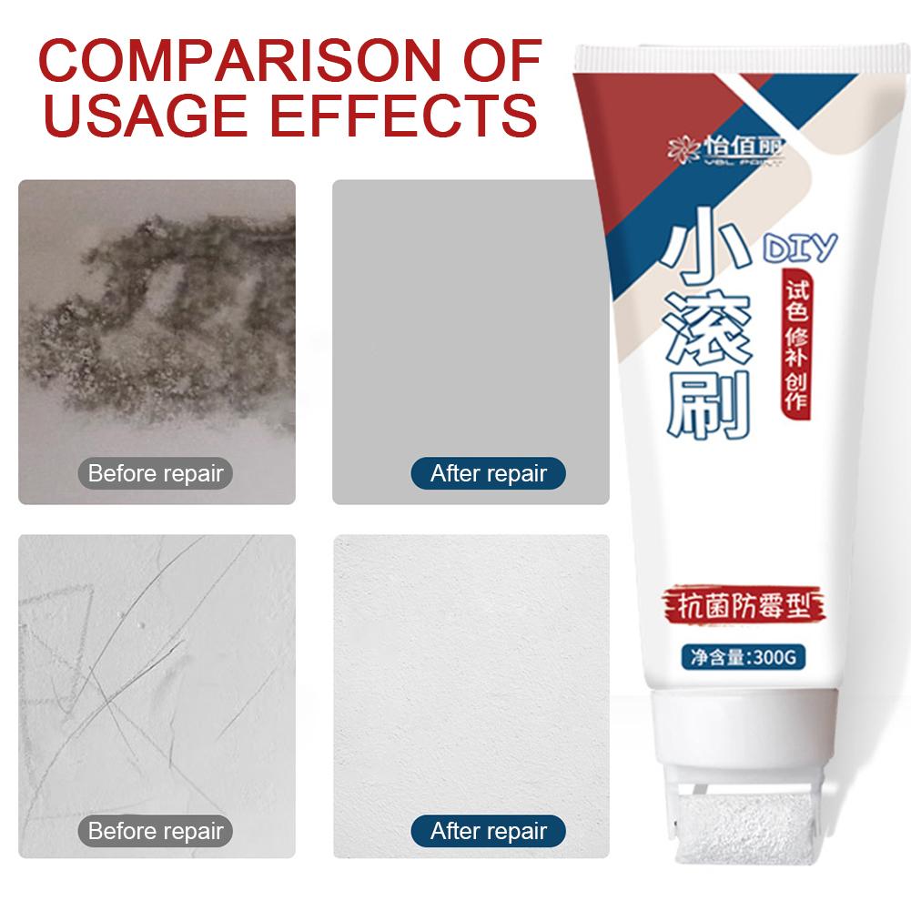 Wandreparaturwerkzeug Hohe Deckkraft Latexfarbe Wandpaste für Zuhause