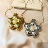 Flower Shaped Luxury Evening Bags Sparkling Mini Lipstick Bag Exquisite Banquet Chain Bag  Girls