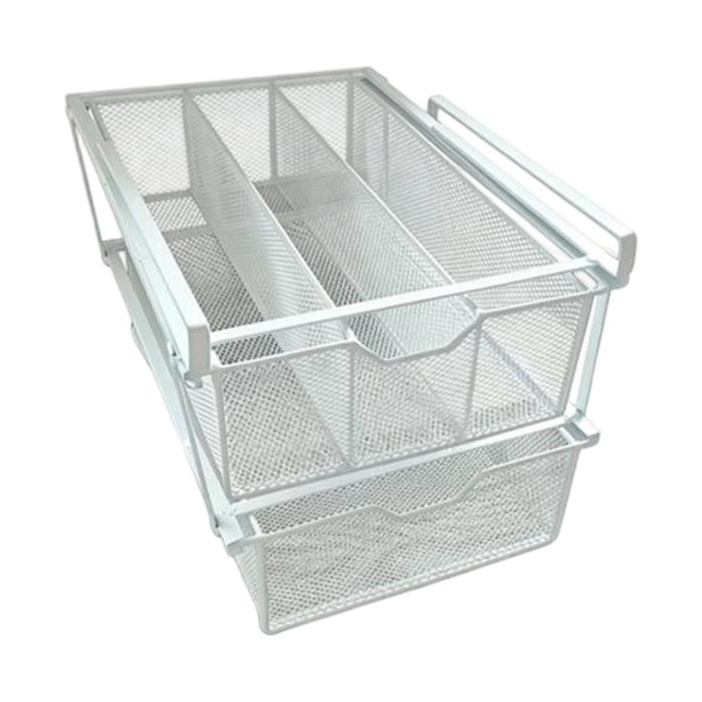 Basket for Placing under Shelves, Ideal Bras, Socks, And As A Multifunctional Storing