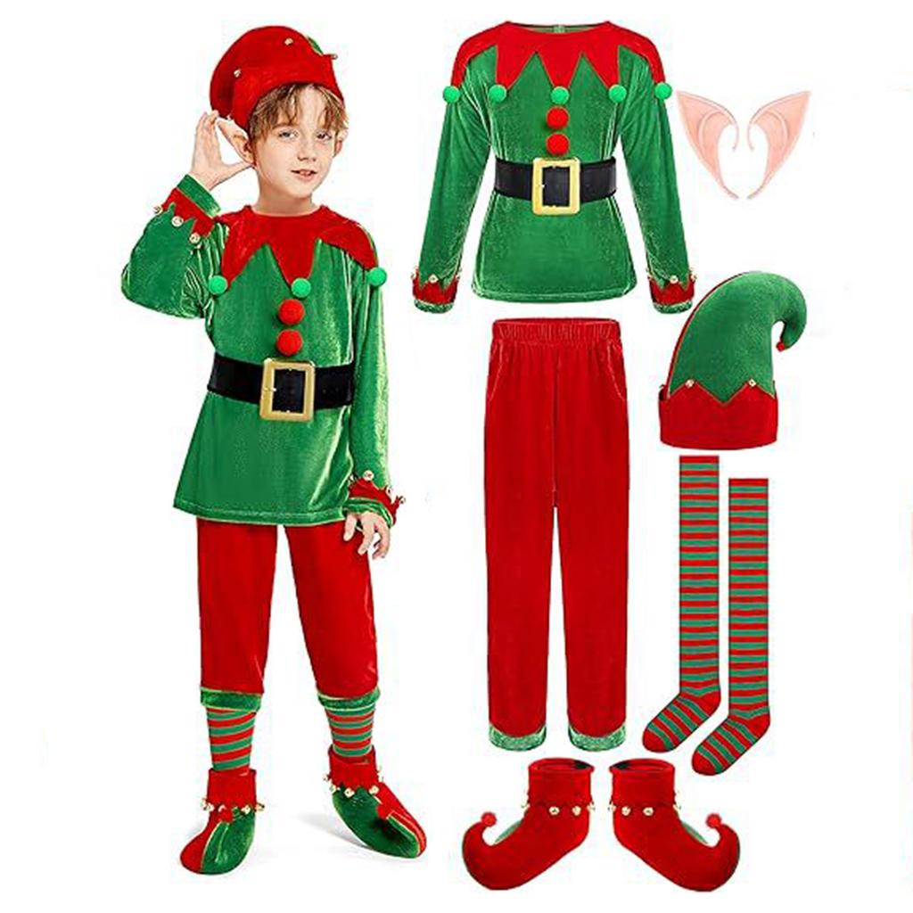 Christmas Children's Performance Costume Set For Boys And Girls
