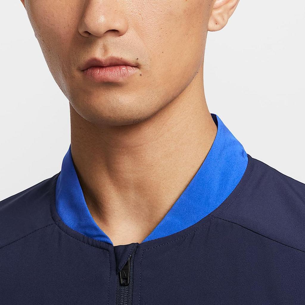 Nike Dri-Fit Academy Logo Quick-Dry Woven Long Sleeve Jacket Men Jackets Deep-Navy IB8903-410