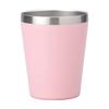 Ogura Pottery Vacuum Insulated Stainless Steel Tumbler, 360ml, HeatCold Insulation, Double-Walled, Convenience Store Coffee CupMug (Matte Pink),