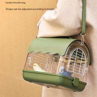 Bird Cage Parrot Outdoor Cage Acrylic Outdoor Viewing Cage Bird Nest