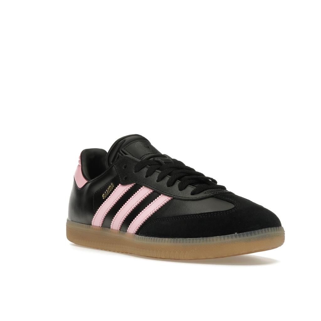 Adidas Lionel Messi x Samba Inter Miami CF - Away Kit Men Sneakers Black Core-Black Light-Pink IH8157