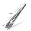 5/1Pcs Non-Slip Stainless Steel Food Tongs Salad Bread Clamps Cooking Tools Barbecue Meat Tongs Serving Clips Kitchen Gadgets