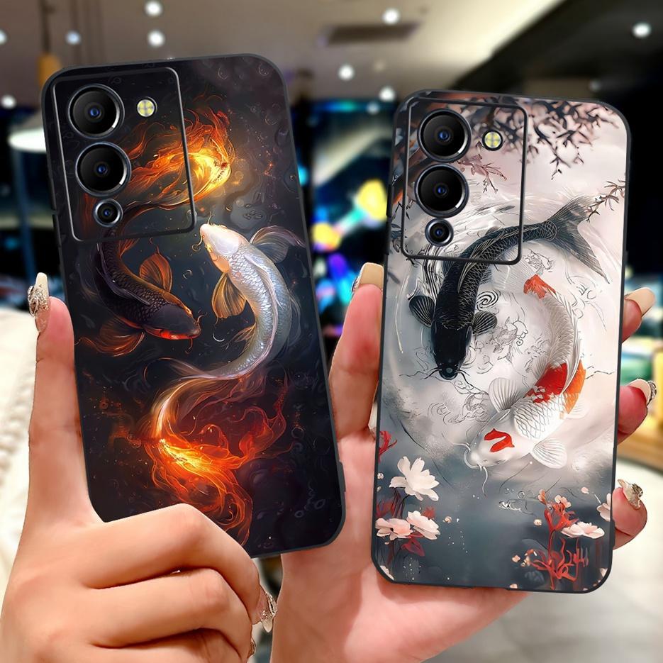 For Infinix Note 12 G96 Case X670 Stylish Painted Cover Soft TPU Phone Case For Infinix Note 12 Pro 5G X671B Note12 Turbo Fundas