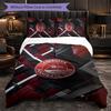 Biancheria da letto a tema Aberdeen FC Set 3 Pezzi Copripiumino Biancheria da letto Decorativa Per Stanza Adolescenti Decorazione Casa