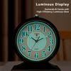 1pc Vintage Tabletop Living Room Desk Clock Retro Home Desktop New Style Clock Display Table Clock Clock