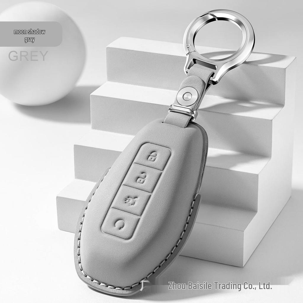 Genuine Leather Key Case for 2025 BYD DENZA N8L Flagship Model