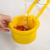 Kitchen Sink Drain Basket, Corner Food Scrap Collector, Durable Easy-Clean Kitchen Utility for Fruits Vegetables