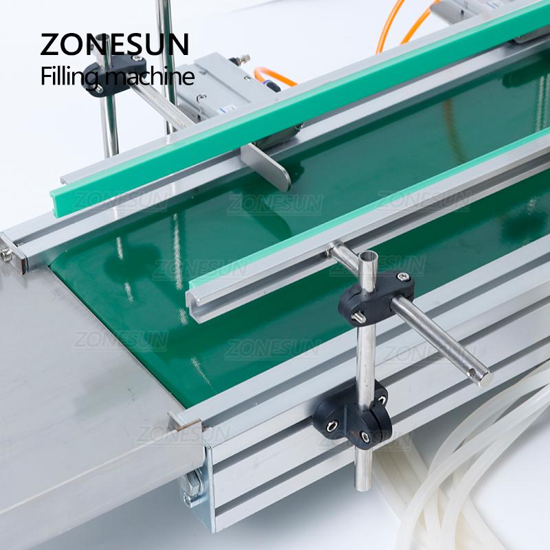 ZONESUN ZS-DTDP5-4 Automatic Heavy Loading Liquid Beverage Juice Edible Oil Filling Machine Water Milk Four Nozzles Filler