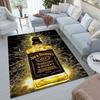 Jack Daniel's Carpet Office Decorative Carpet For Living Room Bedroom Door Mat Floor Rug Computer Chair Area Rug