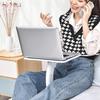 Portable Vehicle Desk Holders Stand for Work Study and Eating Adjustable Height Adjustment 5cm ABS Aluminum Construction