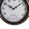 12 Inch Outdoor Waterproof Wall Clock Creative Retro Garden Courtyard Decorative Clock Living Room Bedroom Quartz Wall Watch
