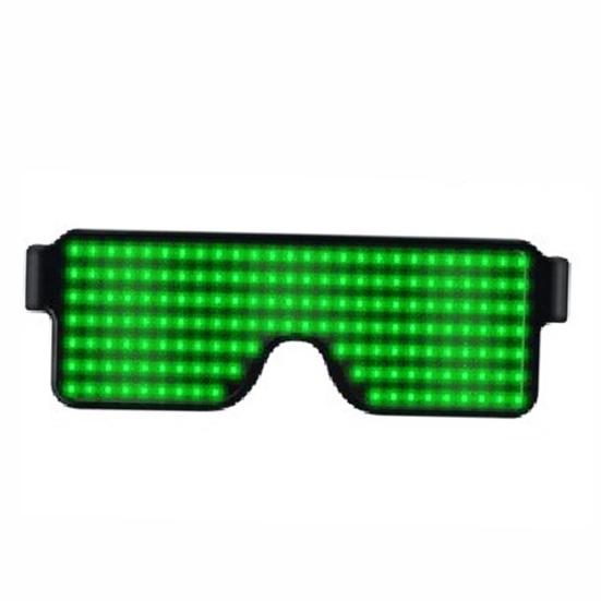 Electronic Eyeglasses with Luminous LED Light Birthday Party Carnival Props