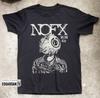 T-shirt Unisex Nera Grafica NOFX Stickin' In My Eye Taglie S-5XL