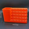 1pc 3D Printed 20/50 Holes 6.35mm Hex Bit Organizer, Plastic Screwdriver & Drill Bit Holder, Tool Storage, Saving Spacea