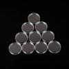 100pcs 25-39mm Transparent Plastic Coin Holder Coin Collecting Box Case For Coins Storage Capsules Protection Boxes Container
