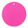 1pc Silicone Insulation Mat Honeycomb Pot Holder Non-slip Heat-resistant Place Coaster