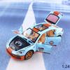 Giocattolo modello auto pressofuso in scala 1/24 Panamera, veicolo giocattolo da tirare indietro con suono e luce per bambini, ragazzi, ragazze, collezione regalo