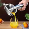 Stainless Steel Orange Juice Extractor Labor Saving Portable Fruit Press Manual Juicer  Fresh Juice