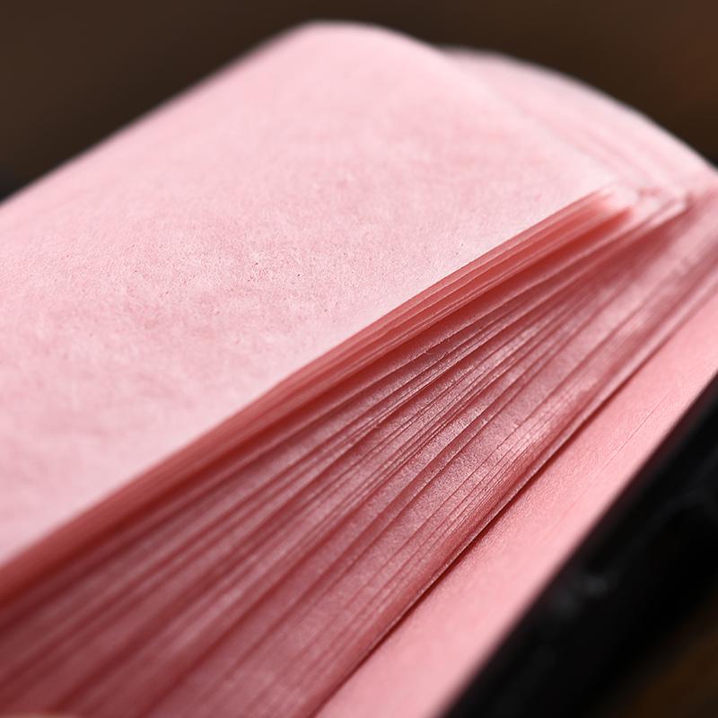 Buy 50pcs Oil Absorbing Sheet Mirror Case Oil Remover Paper Absorb