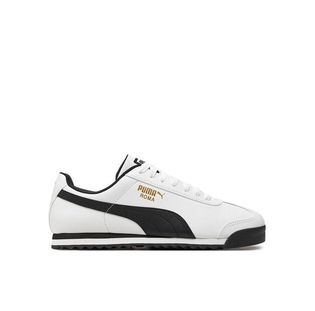 

Мужские кроссовки Puma Roma basic 353572 04 белые 45