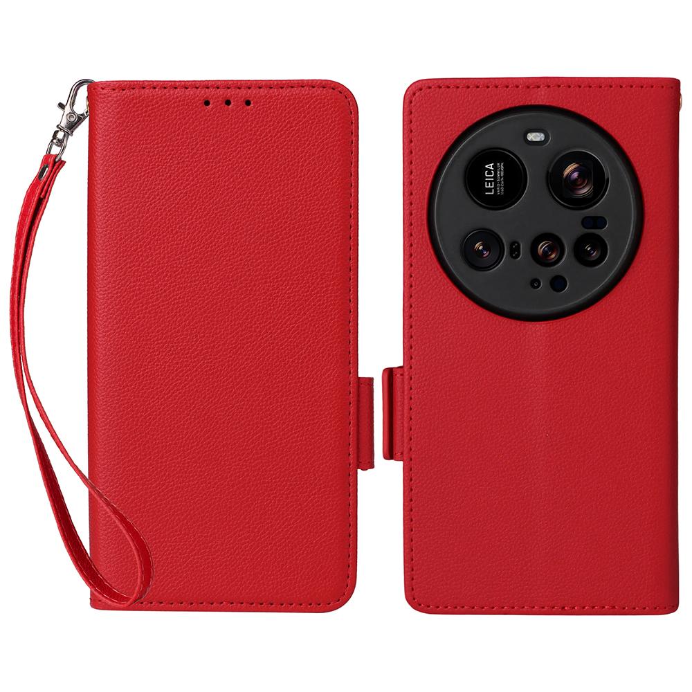 For Xiaomi 15 Ultra Case Wallet Flip Litchi Texture PU Leather Phone Cover