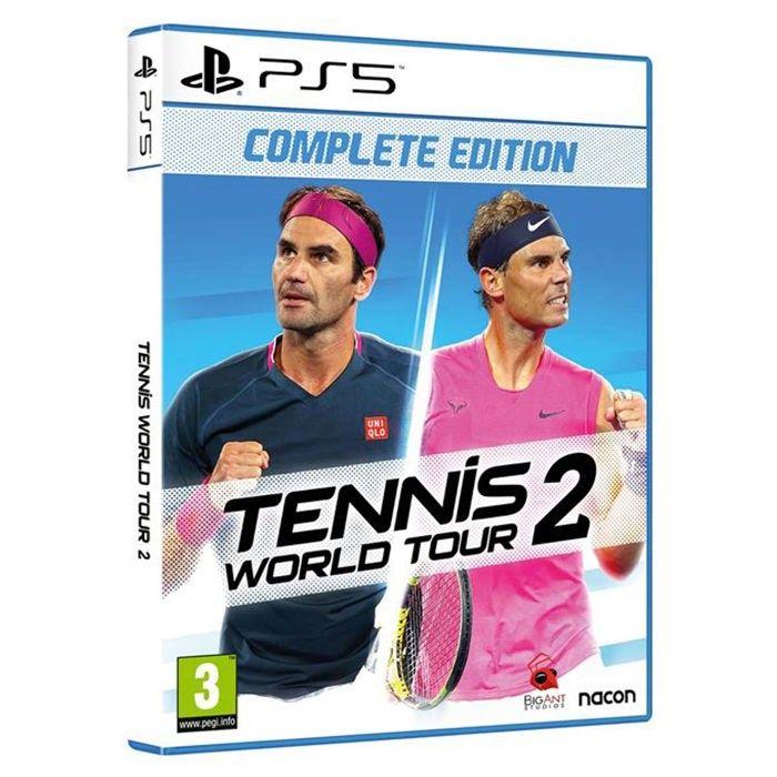 Jeu de Tennis - NACON - Tennis World Tour 2 - PS4 - Arcade - 7+
