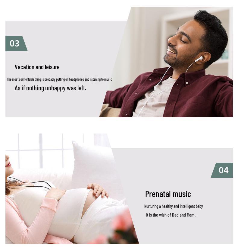 Bluetooth Portable CD Player & Prenatal Smart Learning Device