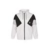 Puma Color Block Logo Print Zip-Up Hooded Jacket Men Jackets Black White 538603-02