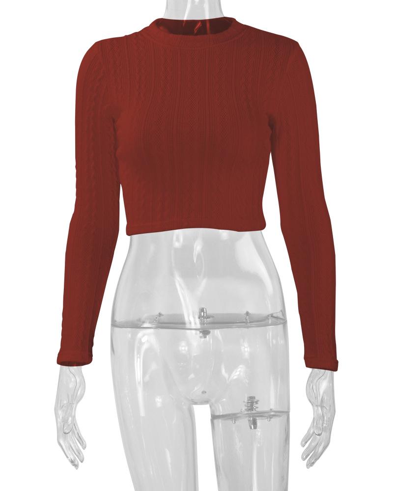 2026 Autumn/Winter European & American Knit Slim Sexy Women's Sweaters